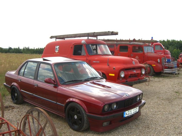 Mike D. im Feuerwehrmuseum.