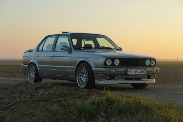 Lachsilber Abenddämmerung