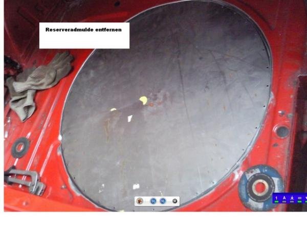 Vorarbeiten Kofferraum 19.03.2010