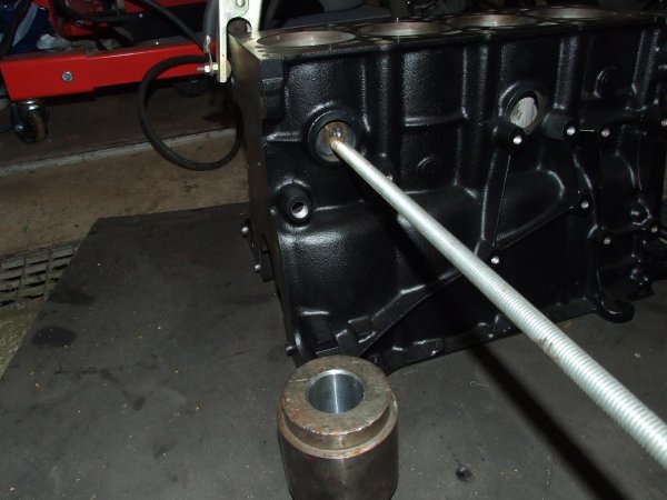 Froststopfen entfernen