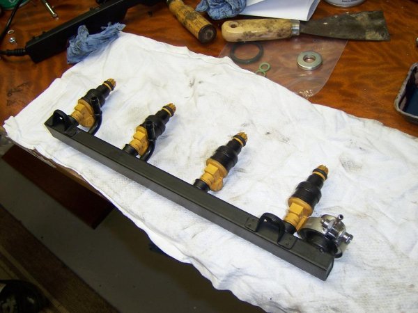 Einspritzventile m42 gereinigt und neu beringt