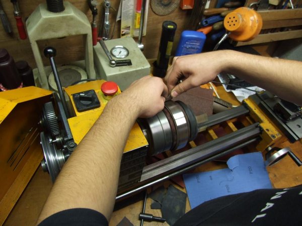 Stator entlacken/entrosten