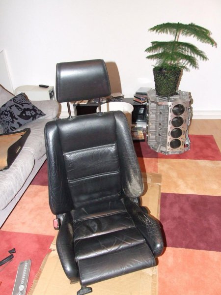 Fahrersitz zerlegen 1