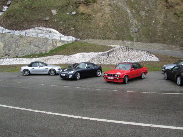 Cabriotour Alpen 2011