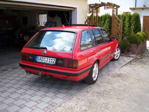 Kleiner Roter Flitzer Von Hinten