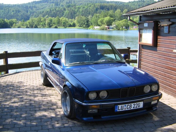 Cabrio am Edersee