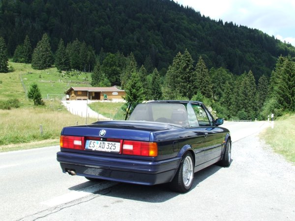 E30 auf der Deutschen Alpenstrasse