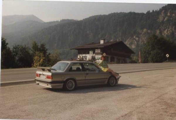 BMW E30 323i im Urlaub 1991