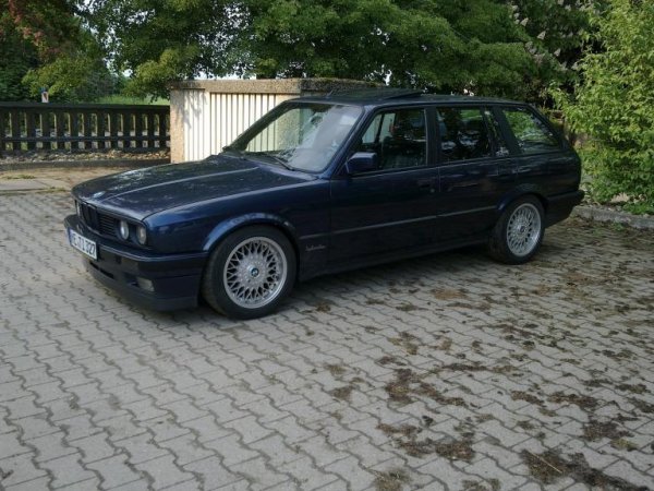 Und hier mit 7,5x16 Borbet B.