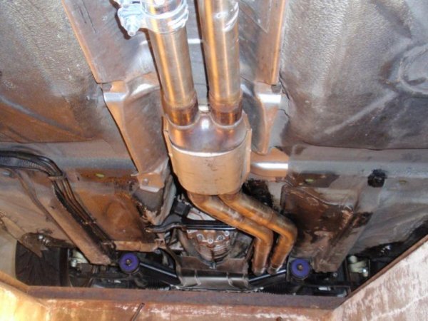 Selbstgebauter "Mittelteil" Metalkat 400 Cellen.