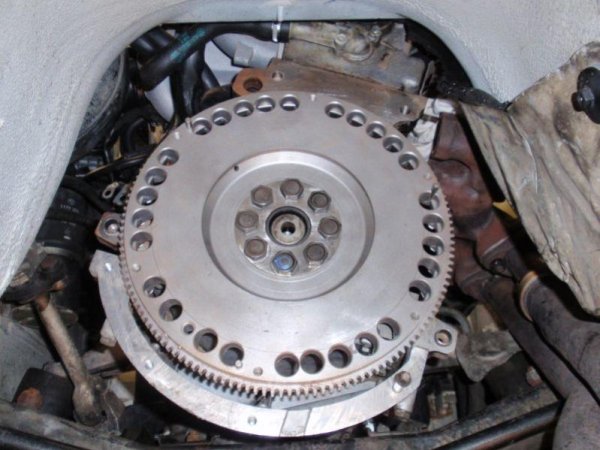 4,6 Kg Schwungscheibe, mit Sachs Sportkupplung von Kolb Motorsport.