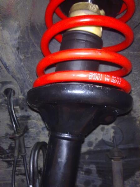 Koni gelb und G&M Federn