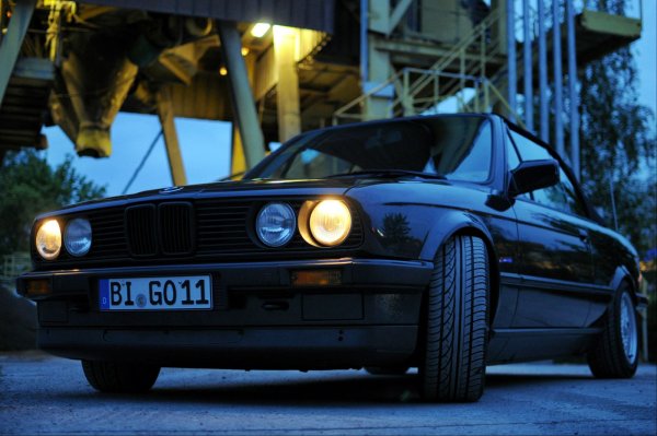 Cabrio Vorne Tiefenschärfe