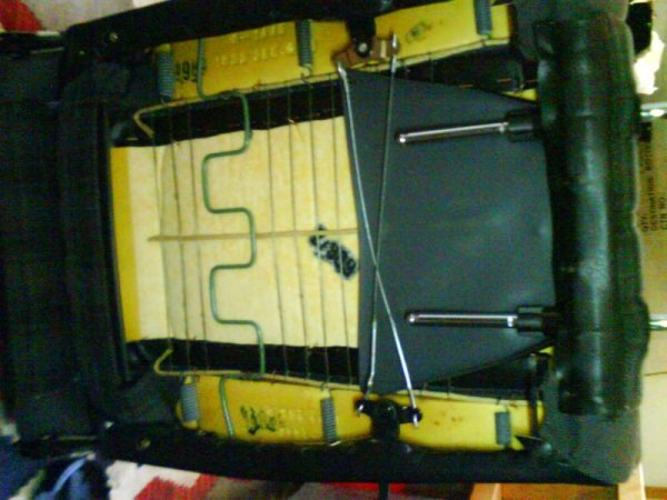 Sitzgestell rapariert