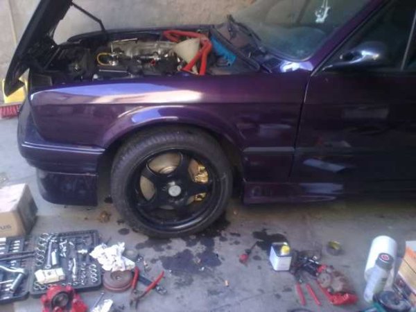 einbau der 312mm bremse