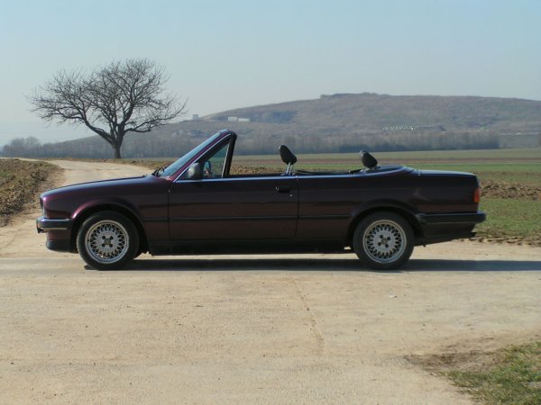 E30 Cabrio Burgundrotmetallic