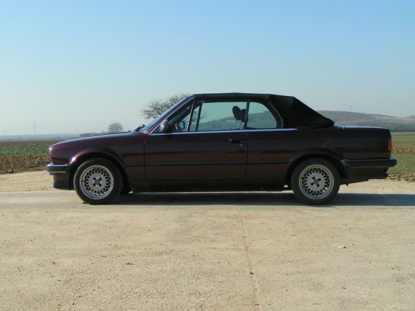 E30 Cabrio Burgundrotmetallic