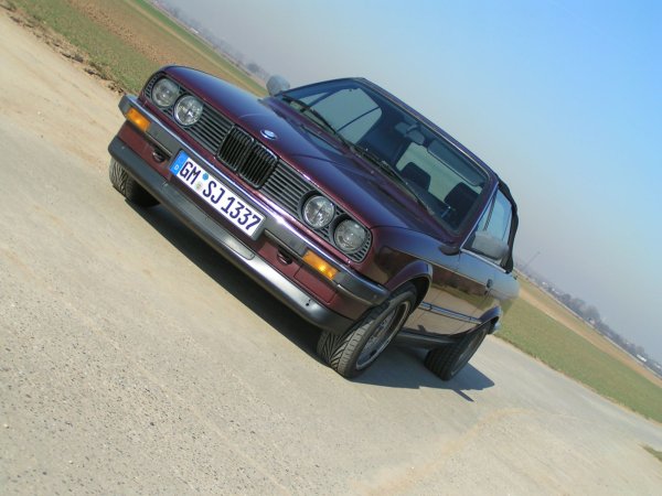 E30 Cabrio Burgundrotmetallic