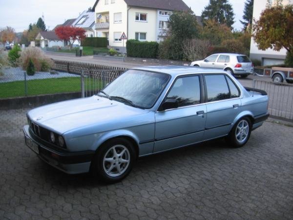 318i - frisch poliert und Winterreifen aufgezogen