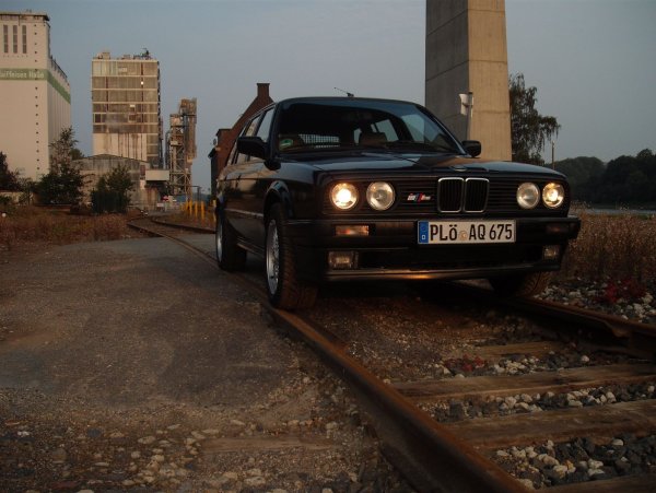 Fährt wie auf Schienen;-)