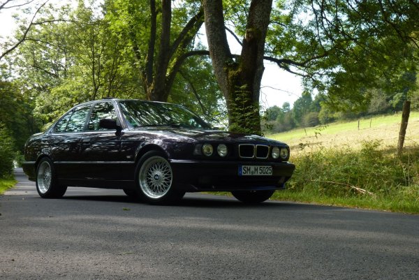 E34 M-Tech in Daytona Violett Metallic