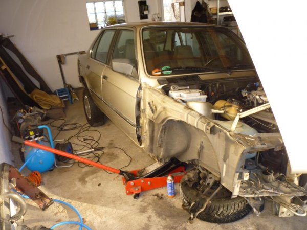 Fahrwerktausch original gegen KONI gelb mit KW 60/60