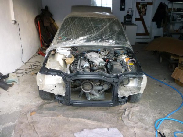 Schlossträger usw vom rost befreit