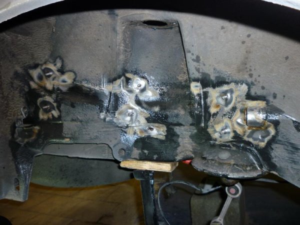 Rost versteckt sich gern ...