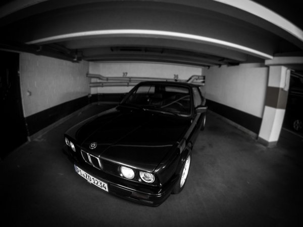 E30 318i Cabrio Tiefgarage