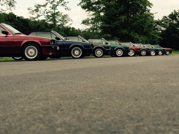 BMW E30 Cabrio Tour 2015