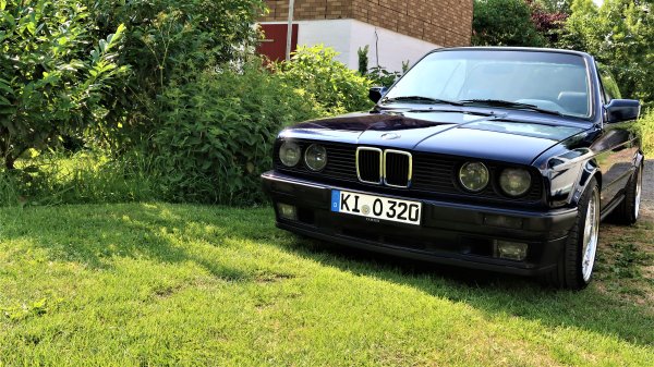 E30 Cabrio Blau