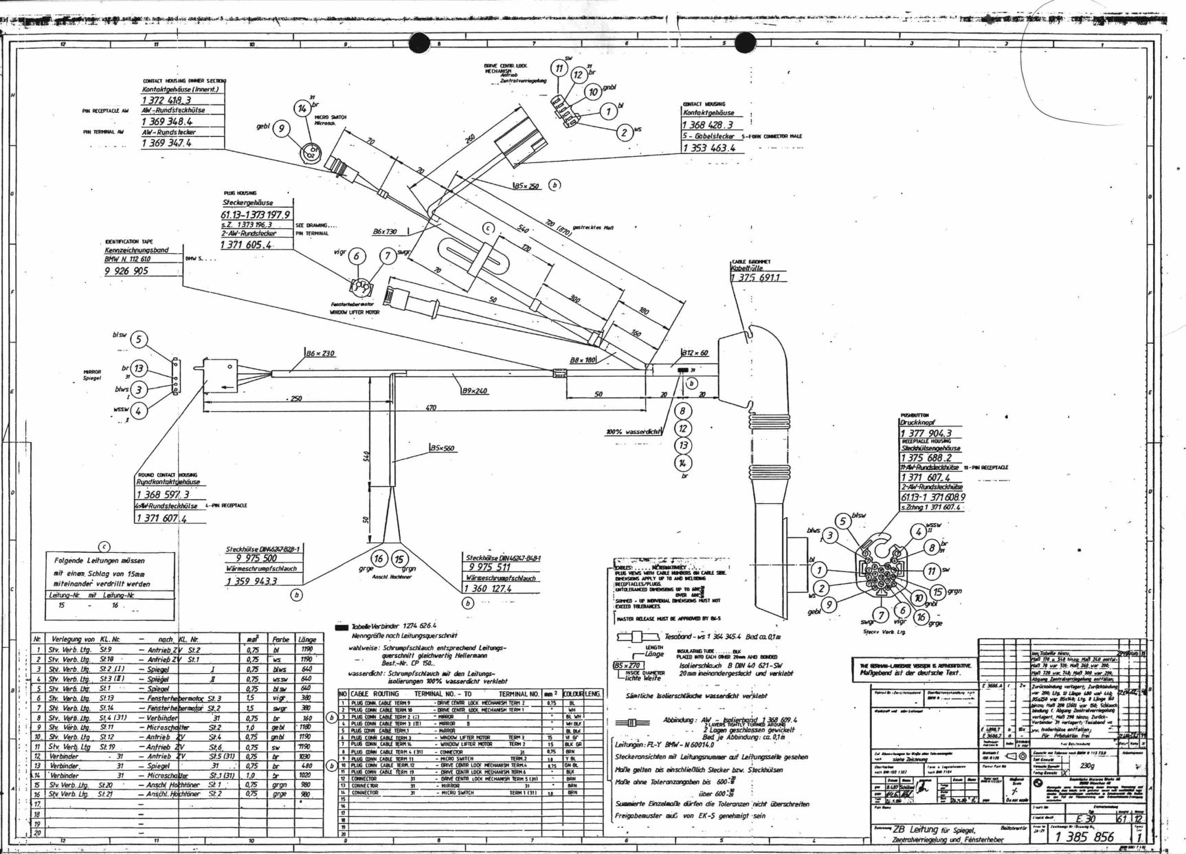 Bmw E46 Kabelbaum Heckklappe Schaltplan - Wiring Diagram