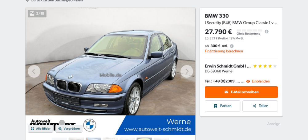 Screenshot 2025-01-23 at 23-54-34 BMW 330i Secutity (E46) BMW Group Classic 1 von 200 as Saloon in Werne.png