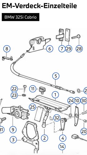 Mehr Informationen zu "Suche Stange EM Verdeck"
