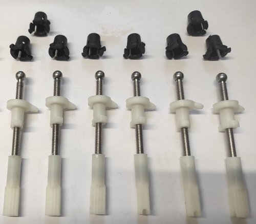 Mehr Informationen zu "DE Scheinwerfer Einstellschrauben Edelstahl"